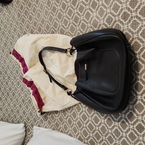 Gorgeous Tory Burch Brown Leather Hobo Shoulder Bag